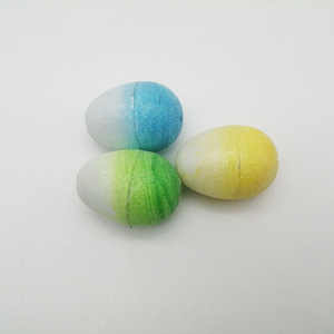 glitter easter egg rainbow color