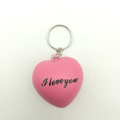Valentine's Heart Keychain