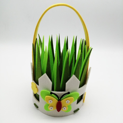 easter felt basket