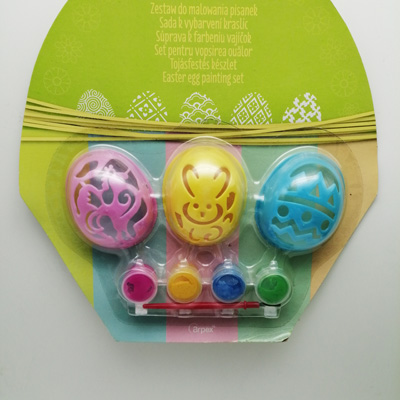 easter egg stencil set, egg painting set