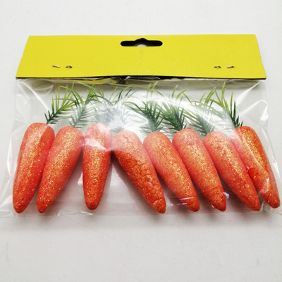 glitter mini easter carrot