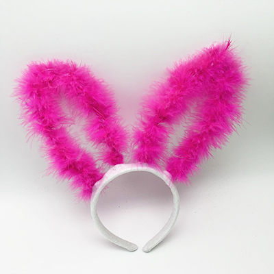 Easter feather Bunny headband