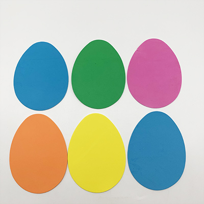 6pcs Foam Easter Eggs