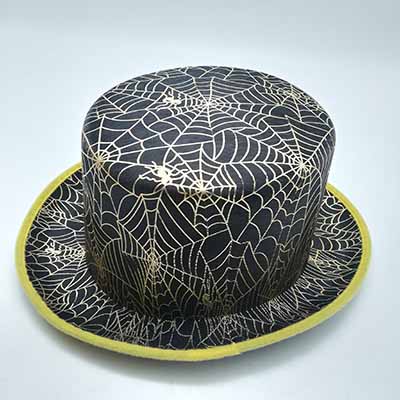Jazz Top Hat With Spider Web