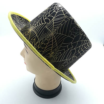 Jazz Top Hat With Spider Web