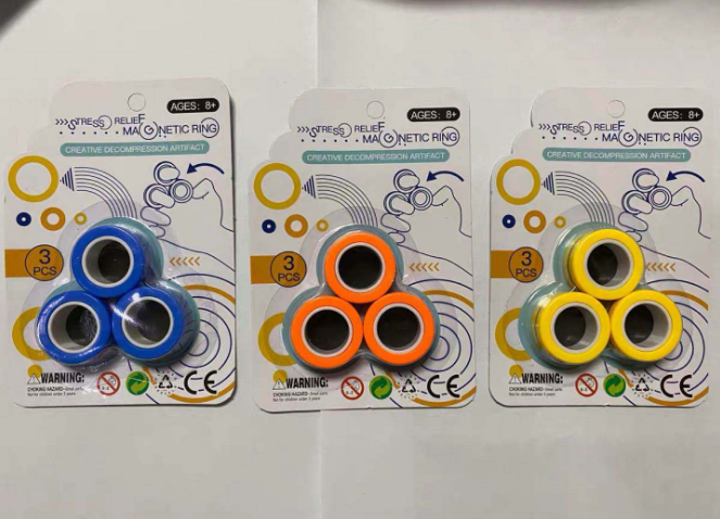 FinGears , Magnetic Rings Fidget Toy