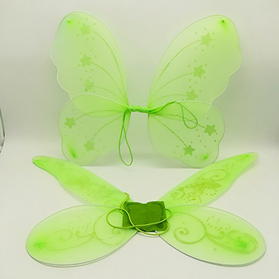 Girls  Butterfly Green Wings For Party Dress 