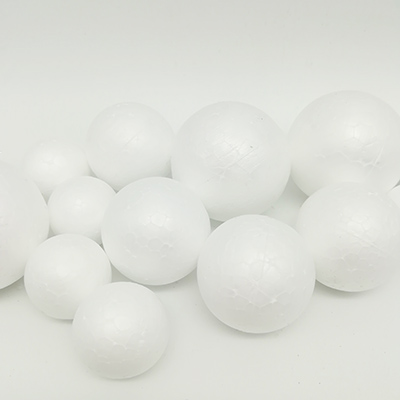20pk White Foam Ball