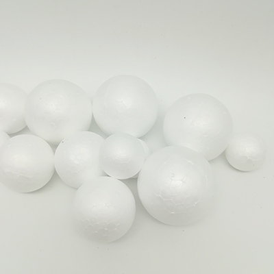 20pk White Foam Ball