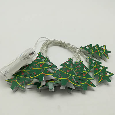 Iron XMAS Tree LED Garland