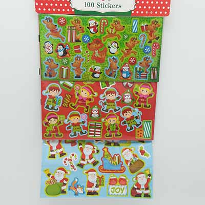 100pcs XMAS Layer Sticker