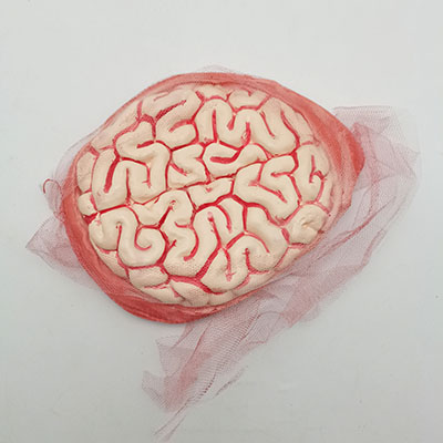 Halloween Bloody Brain With Bandage