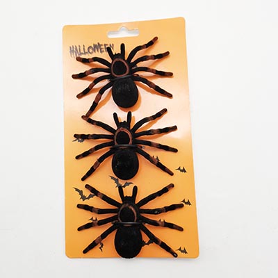 3pcs Halloween Simulation Spiders