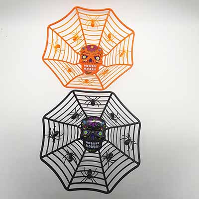 Spider Web Plastic Basket