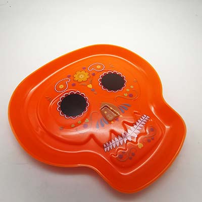 Halloween Plastic Skull Dishes