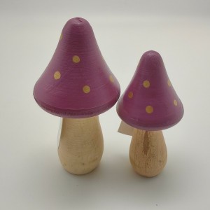 Autumn Gold-Spotted Wooden Mushroom