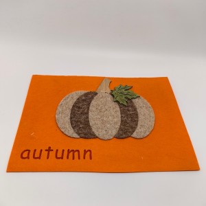 Autumn Felt Placemat / Fall Felt Table Mat