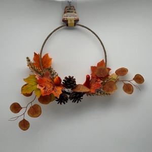 Autumn Decoration,Maple Leaf Wreath