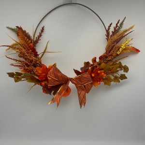 Autumn Decoration,Maple Leaf Wreath