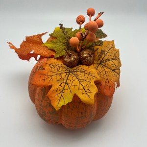 Autumnal Pumpkin Centerpiece - Celebrate Fall with Rustic Elegance