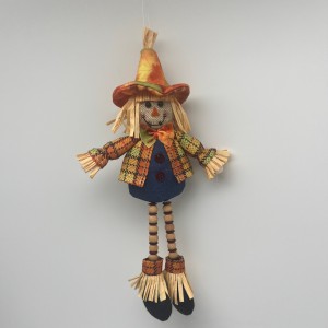 Autumn Scarecrow Hanging Decoration - Celebrate Fall with Country Charm