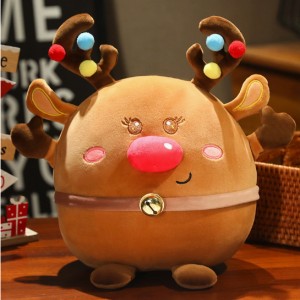 Cute Christmas Reindeer Plush Toy - Festive Holiday Decor & Gift