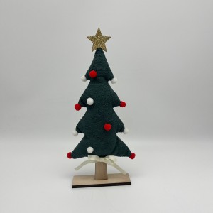 Plush Tabletop Christmas Tree