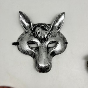 Vintage Silver Horse Mask 